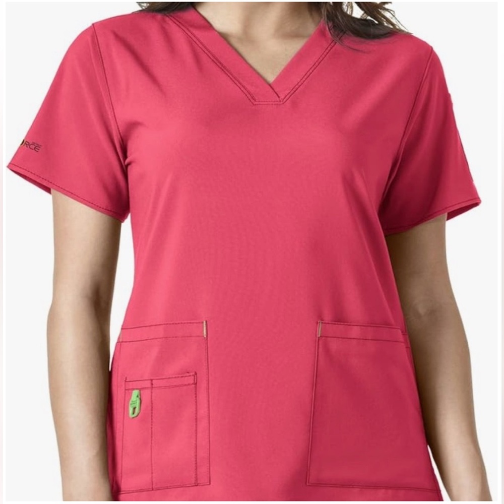 Carhartt Scrub Top Hot Pink Color M